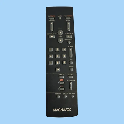 Magnavox K-PM2-445 TV & VCR Combo Remote Control Infrared Tested - Image 1 of 4