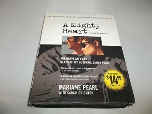 5 CD Disc Audiobook A Mighty Heart Mariane Pearl Read By Pearl W/ Sarah Crichton - Picture 1 of 5