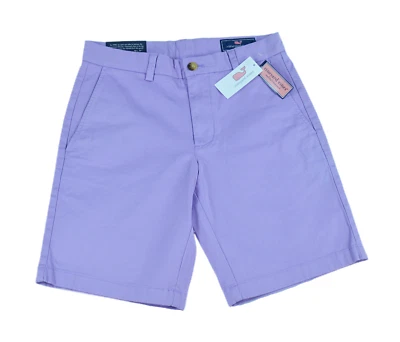 Pantalones Cortos Vineyard Vines Para Hombre 28 Breaker Calce Clásico Púrpura Informal Frente Plano Nuevos con Etiquetas Foto 1 de 4