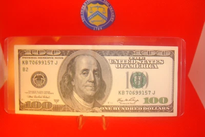 USA 2006 A SERIES 100 ONE HUNDRED DOLLAR Federal Reserve Note 100 DOLLAR NOTE - Image 1 of 4