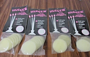 Vtg Robmyrwen Candle Snuggers 4 kg 8 Candle Holds Secure Straight Hugger 32 - Picture 1 of 3