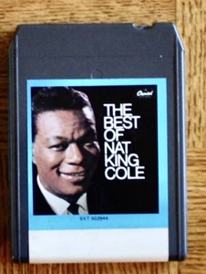 8-Track tape 1980 Nat King Cole ‎– The Best Of Nat King Cole Jazz, Swing - Picture 1 of 4