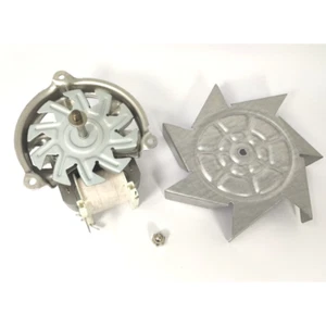 Gruppo motore ventilato compreso ventola e dado per forno Franke 133.0047.213 - Foto 1 di 3
