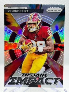 DERRIUS GUICE RC 2018 Panini Prizm #II-16 Instant Impact SILVER PRIZM - Picture 1 of 2