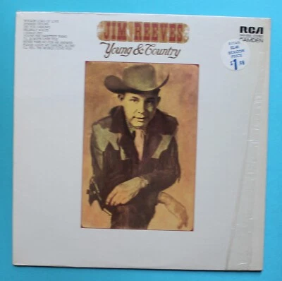 Jim Reeves-Young and Country-1971 Country In Shrink NM/NM- - Image 1 of 4