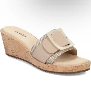 VANELi Women's, Cattee Sandal Cork Wedge Casual Sandals Size 9N - Picture 1 of 10