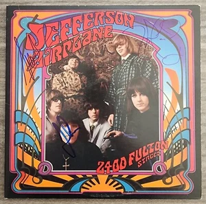 Jefferson Airplane Band Signed 2400 Fulton Street Vinyl Record (3 Autos) RAD - Picture 1 of 4