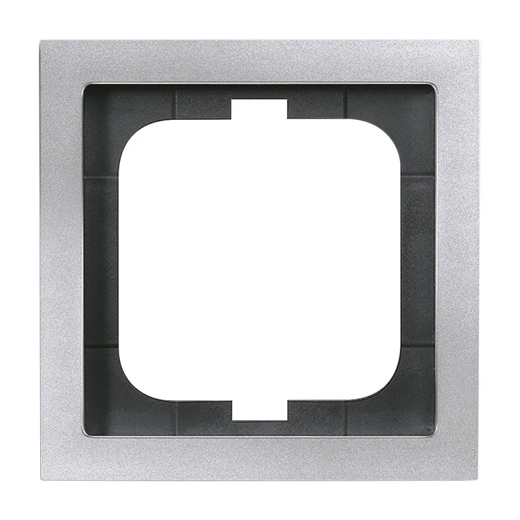 1St. Busch-Jaeger 1721-183K future linear-1-fach Rahmen future linear alusilber - Bild 1 von 1