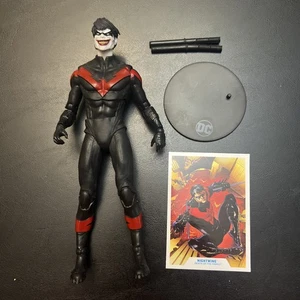 Modellino Mcfarlane DC Multiverse Nightwing Morte in famiglia completo - Foto 1 di 3