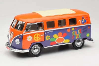 92329 Volkswagen Microbus T1 'Flower Power' Road Signature 1:18 - Immagine 1 di 4
