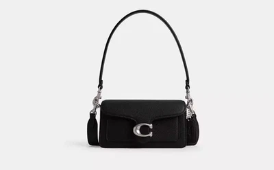 Coach Tabby Shoulder Bag 20 CY201 220Handbag 2WAY Silver/Black - Image 1 of 3