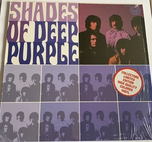Deep Purple - Shades Of Deep Purple. purple colored vinyl LP. 2006 remaster - Picture 1 of 5
