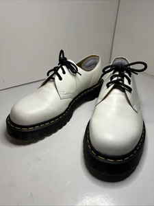 1461 Quad White Doc Martens Platform Mens Size 11 US UK 45 - Picture 1 of 9