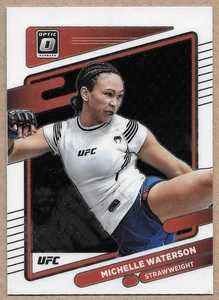 Michelle Waterson 2022 Donruss Optic UFC Strawweight #89 - Picture 1 of 2