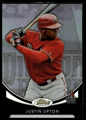 2010 Finest #40 Justin Upton Refractors #/599 SN - Изображение 1 из 2