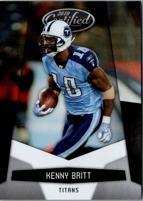 2010 Panini Certified Kenny Britt #145 Tennessee Titans Football Card - Image 1 of 2
