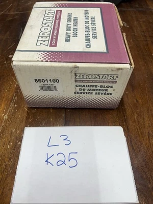 Engine Heater Zerostart/Temro 8601100 - Image 1 of 2