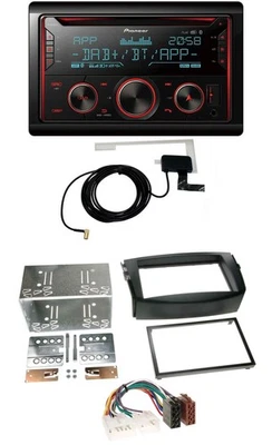 Pioneer 2DIN MP3 DAB USB CD Bluetooth Autoradio für Toyota RAV 4 (2006-2013) - Bild 1 von 4