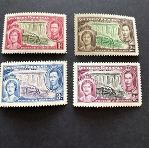 STAMPS - SOUTHERN RHODESIA 1937 CORONATION SET- MINT - - Imagen 1 de 2