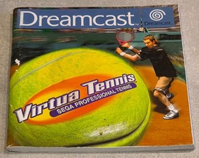 Manual Only Virtua Tennis Sega Dreamcast