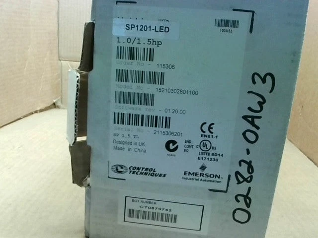 Control Techniques SP1201 Unidrive SP LED SM - KeyPad for Unidr - New In Box - Image 1 of 1