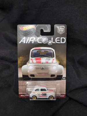 Hot Wheels 1:64 60s Fiat 500D Modificado Air-cooled Car Culture RealRiders 5/5 - Image 1 of 4