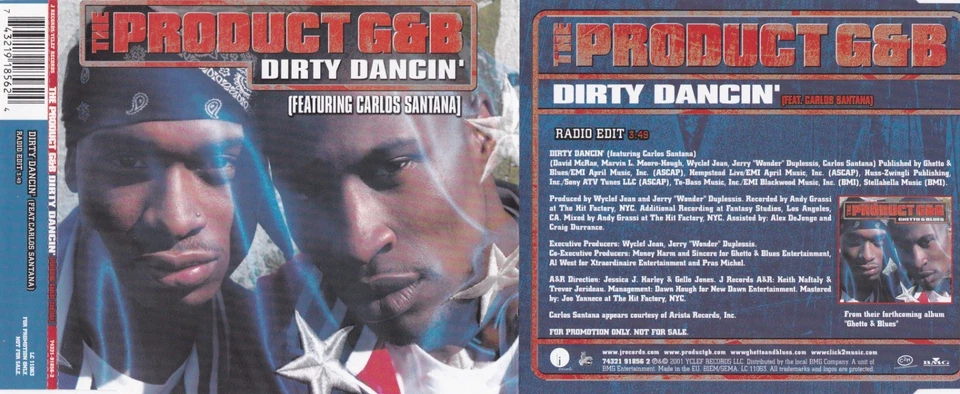 The Product G&B Featuring Carlos Santana - Dirty Dancin  (1 Track Promo CD) - Bild 1 von 1