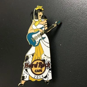 HARD ROCK CAFE Online 2014 Egyptian Princess with GUITAR / White / P.10* - Picture 1 of 5