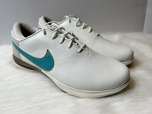 Nike Victory Tour 2 NRG M22 Masters Sail White Teal DM9930-141 Sz 10 Men's Golf - Picture 1 of 7