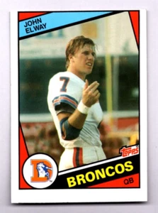 1984 Topps #63 John Elway RC OC Denver Broncos A32 258 - Picture 1 of 2