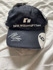 BMW Williams F1 Team Montoya #6 Blue Adjustable Embroidered Hat NWT