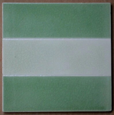 ALEMANIA - AZULEJO MAYÓLICA ANTIGUO ART NOUVEAU C1900 Foto 1 de 3