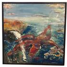 How Deep Is Your Love, Oil Painting, Seascape, Sea Creatures