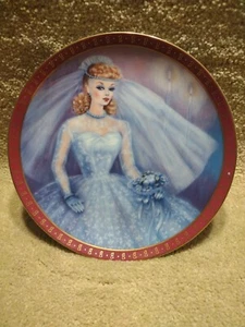 1990 Vintage 1959 Barbie Bride-to-Be Limited Edition Collectors Plate - Picture 1 of 4