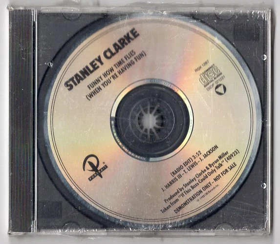 Stanley Clarke Promo-CD FUNNY HOW TIME FLIES 1988 US 1-track NEU OVP MINT SEALED - Bild 1 von 1