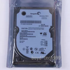 Seagate 2.5" 60 GB IDE/PATA HDD 7200 RPM 8 MB ST96023A Hard Driver For Laptop - Picture 1 of 1