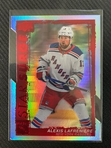Alexis Lafreniere 2023-24 Upper Deck Star Surge Red Die Cut Card #SS-3
