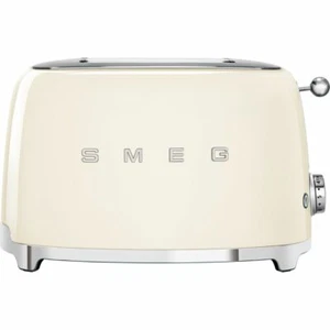 SMEG 50's Retro Style 2 Slice Toaster - CREAM code :TSF01CRUK EAN 8017709186937 - Picture 1 of 4