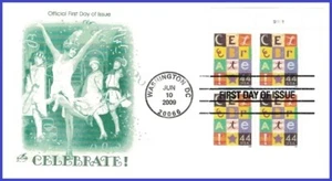 USA3 #4407 U/A ARTCRAFT FDC PB4 Celebrate! - Picture 1 of 1