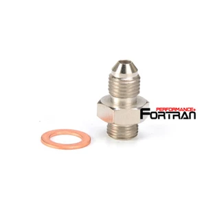 Raccordo adattatore alimentazione olio turbo -4AN a 7/16-24 per GT25 GT28 GT30 NO limitatore - Foto 1 di 1