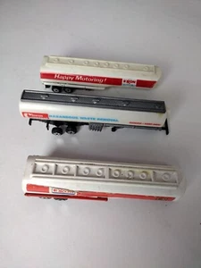 Lot Of 3 Vintage Tankers- Matchbox Exxon Tanker, Yatming, Chem Control Trailers - Picture 1 of 8