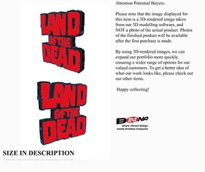 Land Of The Dead logo display Beena Studio George A. Romero 2005 zombie film - Picture 1 of 1