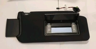 2014-2022 CHRYSLER 300 S FRONT LEFT DRIVERS SIDE SUN VISOR SHADE BLACK CLOTH OEM - Image 1 of 4