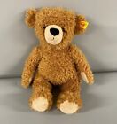 Adorable Steiff Teddy Bear Small Light Brown Plush Soft Toy Tagged Button Ear