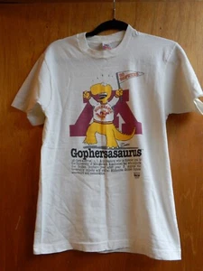 T-Shirt Minnesota Golden Gophers 1989 Cliff Galbraith Talking Tops Saurus Gang - Bild 1 von 7