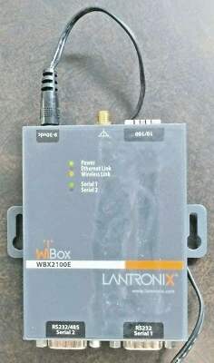 LANTRONIX TRANSMITTER MODULE WBX2100E P/N 080-362-001-R REV B11 C ALL PICS READ - Image 1 of 4