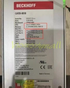 1PC BECKHOFF C6920-0050 Control cabinet Industrial NEW - Bild 1 von 1