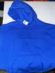 Authentic Yeezy Gap Perfect Hoodie In Blue Boys Size Medium - Picture 1 of 2