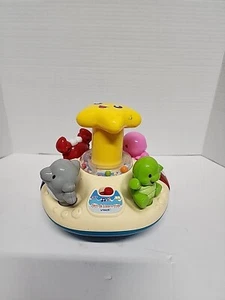 VTech SPIN & LEARN TOP Musical Lighted Learning Toy 9-24 Months - Picture 1 of 8