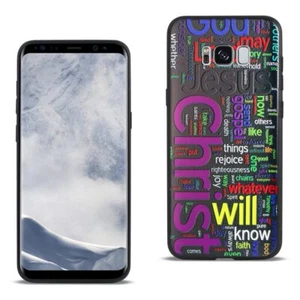 Reiko Samsung Galaxy S8 Edge /S8+ /S8+/S8 Plus Design TPU Case with Vibrant Word - Picture 1 of 4